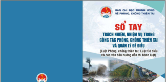 Sổ tay trách nhiệm, nhiệm vụ trong công tác phòng, chống thiên tai và quản lý đê điều