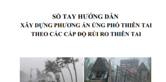 Sổ tay hướng dẫn xây dựng phương án ứng phó thiên tai theo các cấp độ rủi ro thiên tai