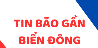 TIN BÃO GẦN BIỂN ĐÔNG (Cơn bão KALMAEGI)