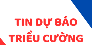 TIN CẢNH BÁO TRIỀU CƯỜNG KHU VỰC TỈNH TIỀN GIANG NGÀY 14/01/2025